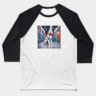 Robo-Dog Baseball T-Shirt